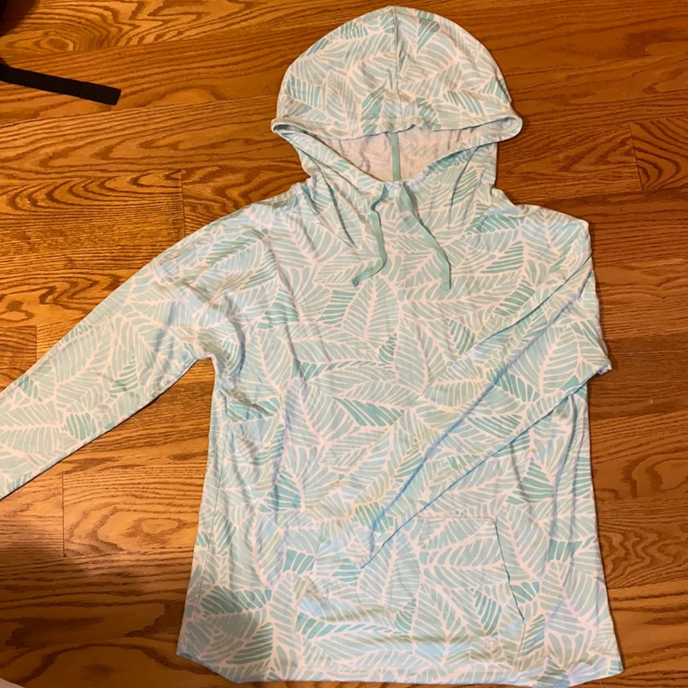 Southern Tide Long Sleeve Hooded Shirt